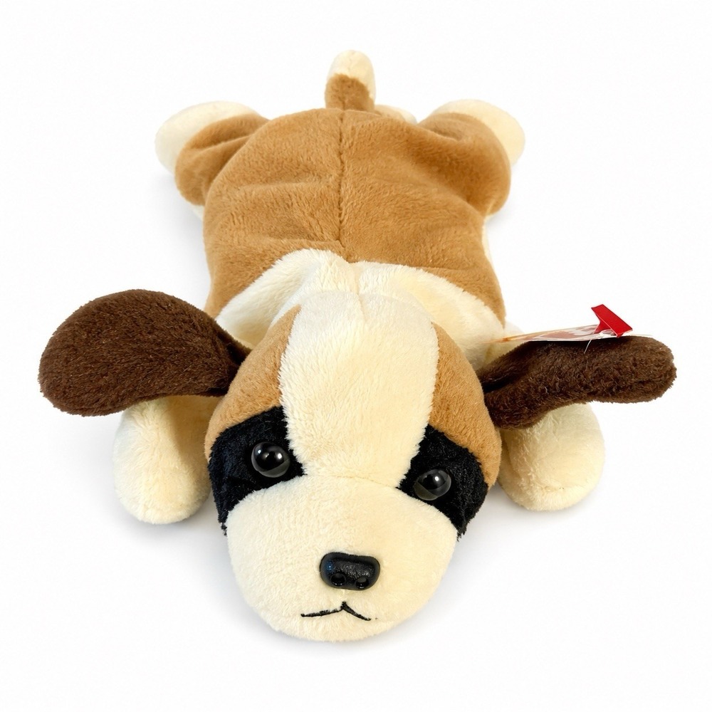Ty Beanie Babies Bernie St. Bernard Dog Plush Vintage Toy Stuffed Animal